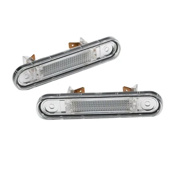 1 Par LED Tablice Luč za Mercedes-Benz W124 W201 W202 Avto Tablice Svetlobe