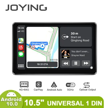 10.5 Inch Android 10 6GB 128GB Autoradio Avto Radio Stereo Univerzalno Glavo Enota Multimedijski Predvajalnik, 1280*720 Carplay Android Auto