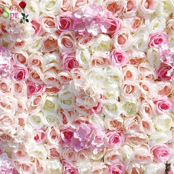 2018 SPR Brezplačna Dostava Visoko 10pcs/veliko poročno dekoracijo Umetnih cvet steno, namizni tekač poroko ozadje cvet cesti vodi