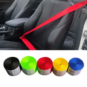 360 cm x 4.8 cm avtomobilski varnostni pas barve, osebnostne spremembe, dekoracija avtomobila 1,2 mm, debelina varnostnega pasu obliko auto dodatki