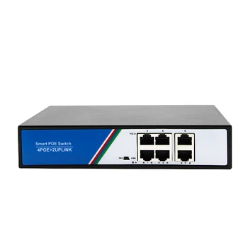 4port 10/100Mbps PoE Stikalo za CCTV kamer Power Over Ethernet IEEE802.3af Vroče Prodaje Slike 0