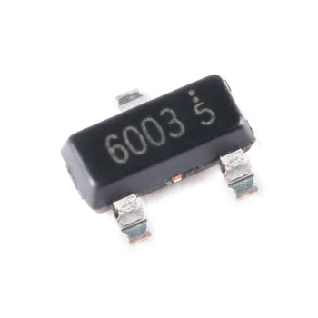 50Pcs/veliko Izvirnih NCE6003 SOT-23 60V 3A N-kanala MOS field effect transistor 6003 SMD