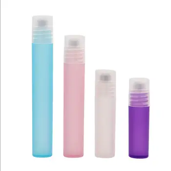 5ML pp plastične steklenice PP/jeklene žogo roll na kremo za oči parfum eterično olje ustnice medu sijaja serum, ki kožo kozmetični pakiranje steklenica