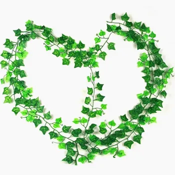 90m Na Veliko Umetne Svile Plastike Rastlinskega Ivy Listov vinske Trte Cvet Obrti Ornament materiala Za Poroko Doma Vrt Dekor Prosta Ladja