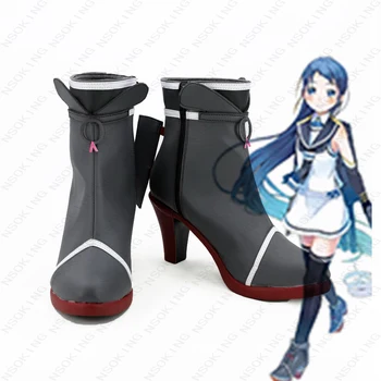 Anime Kantai Zbirka Samidare Cosplay čevlji Anime Čevlji