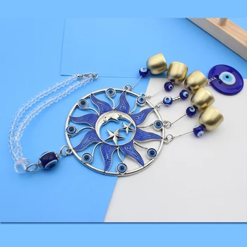 Blagoslov Srečno Turški Modra Zlo Oko Amuleti, Stenski Obesek Visi Doma Dekor Ornament Varstvo Blagoslov Darilo