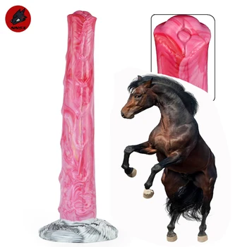 FAAK Velik Konj Realističen Dildo Živali Dildos Vaginalne Stimulator Ponaredek Silikonski Penis za Odrasle Sex Shop Izdelkov, Igrač Za Moške Femal