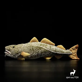 Igrače za otroke Počitnice Darila Gadiformes Ribe Plišastih Igrač Resničnem Življenju Cod Lutke Model Mehko Simulacije Morskih Živali