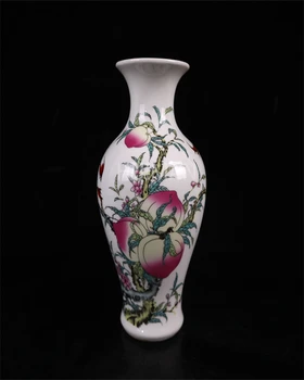 Izdelavo Porcelana Strani Slikarstvo Cvet Vazo Obrti Doma Dekoracijo Kitajska