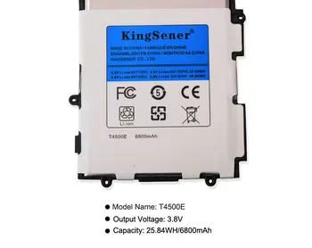 KingSener T4500E Baterija Za Samsung GALAXY Tab3 P5200 P5210 P5220 P5213 GT-P5200 Tablet PC T4500E T4500C Slike 5