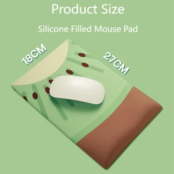 Kivi Mouse Pad Podpora Za Zapestje, V Pisarni In Doma