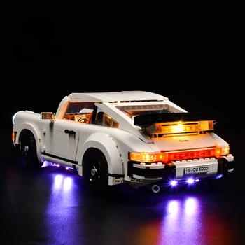 LED Luči Komplet za Pors Modela Avtomobila 911 Bloki Nastavite 10295 DIY Igrače Darila Lučka za Osvetlitev Set Št Model Slike 0