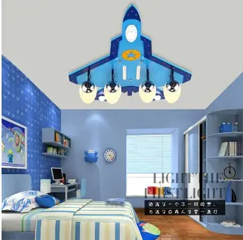 Letala moški in ženski sobi vrtca stropne luči ustvarjalna otroška soba, spalnica risanka zaščito za oči stropne luči