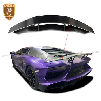 M Slog Dvojno Ogljikovih Vlaken Zadaj Prtljažnik Lip Spojler Krila za Lamborghini Aventador LP700 720 2011-2019
