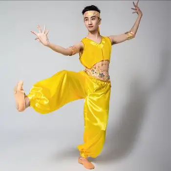 Moške Indijski Etnične Plesne Kostume Fazi Trebuh Kostumi Folk Klasične