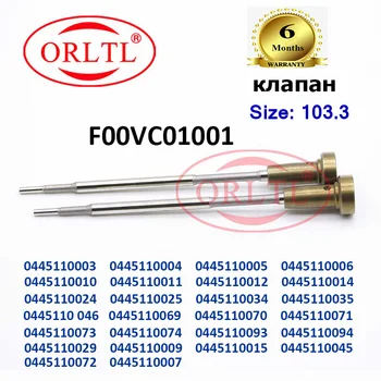 ORLTL FooV C01 001 F00VC01001 Diesel Injektor krmilni Ventili Assy FOOVC01001For 0445110011 0445110012 0445110014 Slike 0