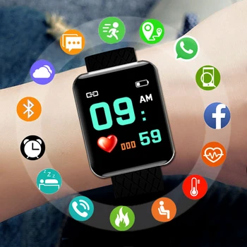 Pametno Gledati Moški Ženske Chil Smartwatch Srčni utrip, Krvni Tlak Monitor Fitnes Tracker Watch Pametna Zapestnica za Telefon Xiaomi