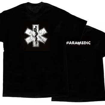Paramedicinsko Stiski Star Življenja Simbol Medic Darilo Mens T-Shirt. Poletje Bombaža, Kratek Rokav, O-Vratu Unisex Majica Novo S-3XL