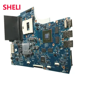 SHELI za HP 15-J105TX 15-J Prenosni računalnik z matično ploščo 741653-501 741653-001 741653-601 prenosni pc mainboard PGA947 DDR3 test ok Slike 2