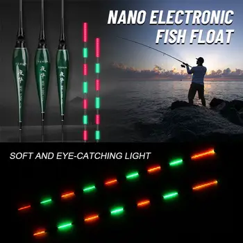 trikotnik rep Slip Drift Cev LED Luči Skalnata Fishing Lure Float Lučka Palico Plava, Plava Bobbers