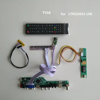 TV LCD LED, VGA, HDMI je združljiv AV RF, USB, Audio Controller Odbor Za prikaz LTN154X3-L06 1280*800 15.4