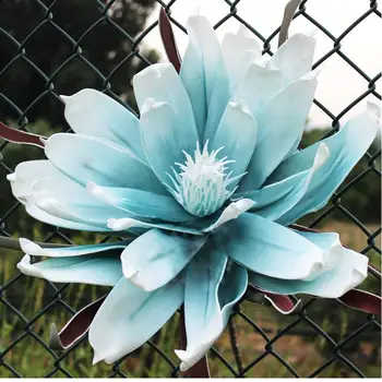 Velika PE Pene Cvet Magnolija Umetno Cvetje Glavo Poročno Dekoracijo Ozadju Design Center Okno Dekor Ponaredek Cvetovi Orhidej