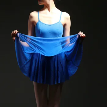 Visoka Kakovost Odraslih Balet Leotard s Krilom Camisole Obleko Leotard Klasični Baletni Kostumi Balet Leotards Ženske Slike 0