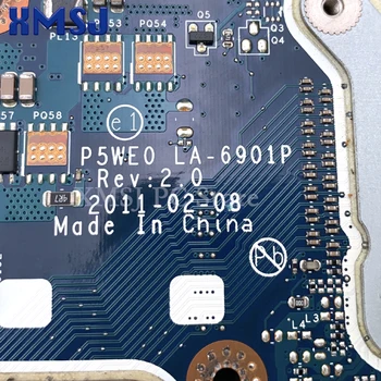 XMSJ Za P5WE0 LA-6901P MB.RAZ02.002 MBRAZ02002 Prenosni računalnik z Matično ploščo Acer Aspire 5750 5750G DDR3 GT540M GPU Mian Odbor Slike 5