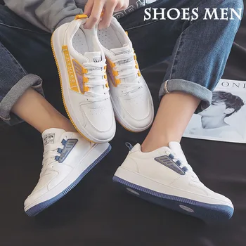 Čevlji moški dihanje majhne bele plima čevlji tanke oddelku povečano za moške čevlji vse-tekmo, priložnostne, športni čevlji off white čevlji